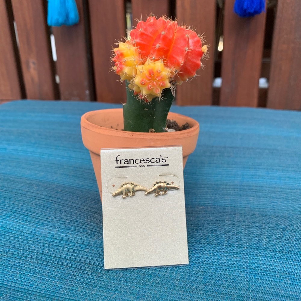 Dinosaur Stud Earrings